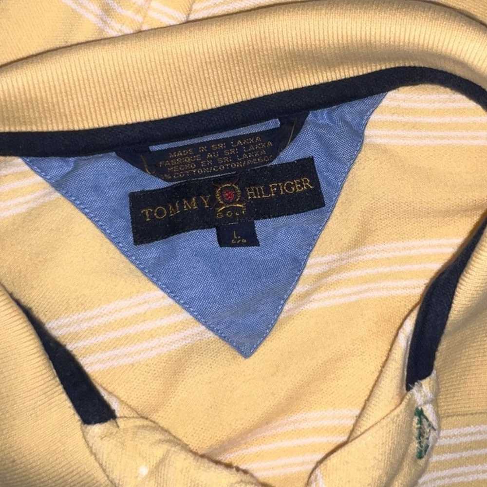 Tommy Hilfiger Y2K 2001 Tommy Hilfiger Golf Crest… - image 4