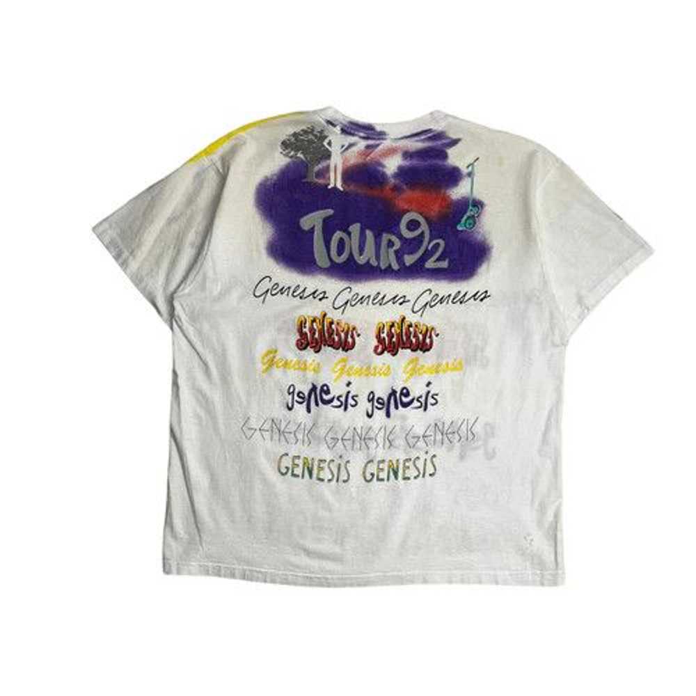 Hanes 1992 Genesis AOP Font Tee White - image 2