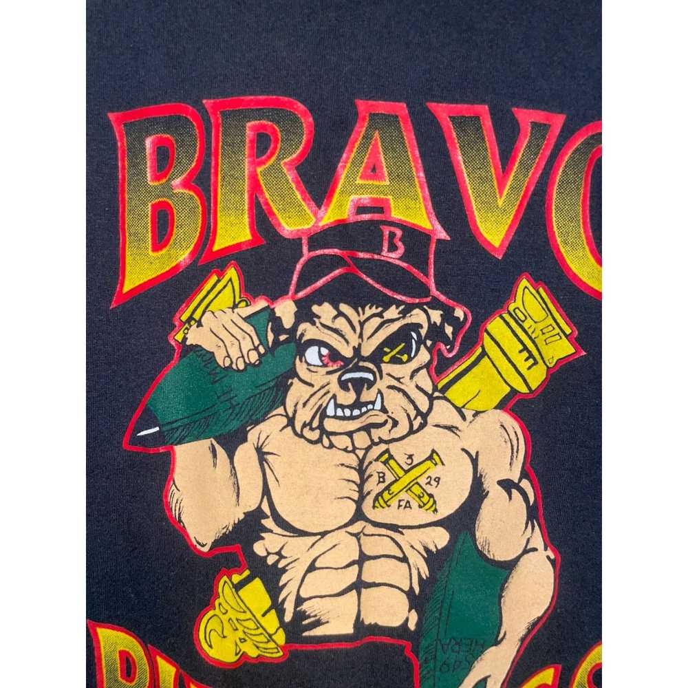 Fruit Of The Loom 90s Vintage Bravo Bulldogs Sold… - image 3