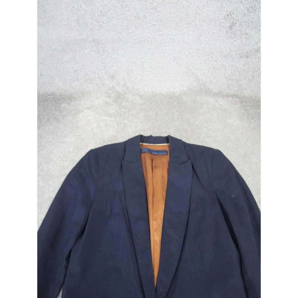 Zara Zara Blazer Womens Small Blue Suit Jacket - image 2