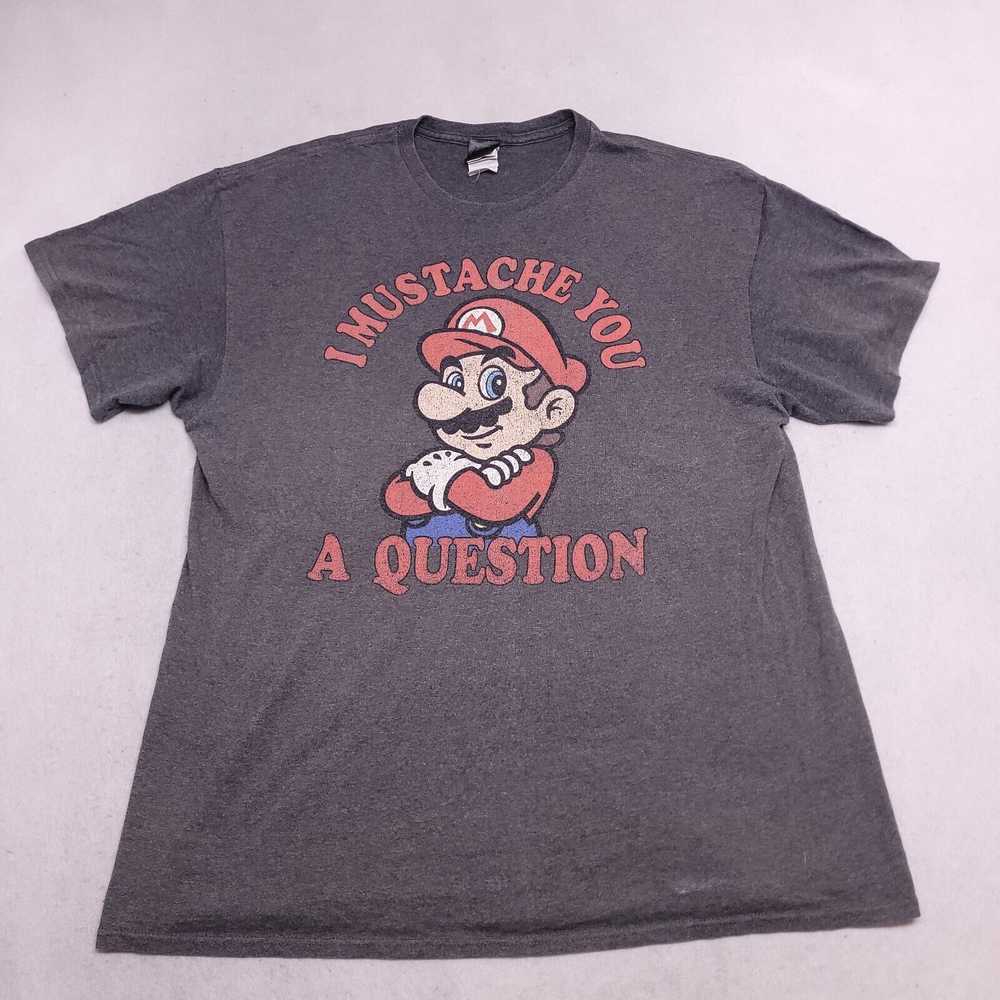 Nintendo Nintendo Mario Casual Graphic T Shirt Ad… - image 2