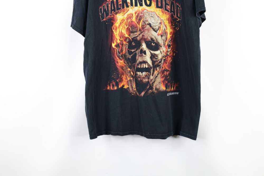 Vintage Vintage The Walking Dead Zombie Flames Sp… - image 3