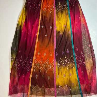 Bohemian mesh skirt - image 1