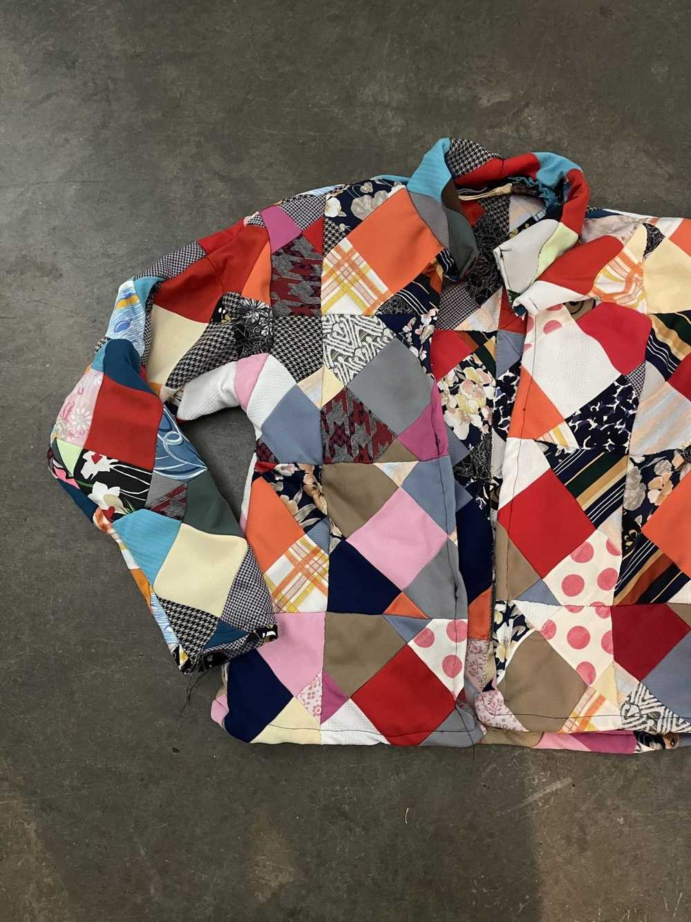 Handmade × Rare × Streetwear Quilt Soft Jacket - image 2