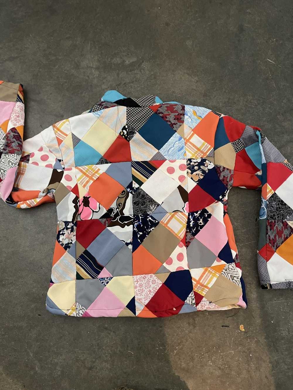 Handmade × Rare × Streetwear Quilt Soft Jacket - image 7