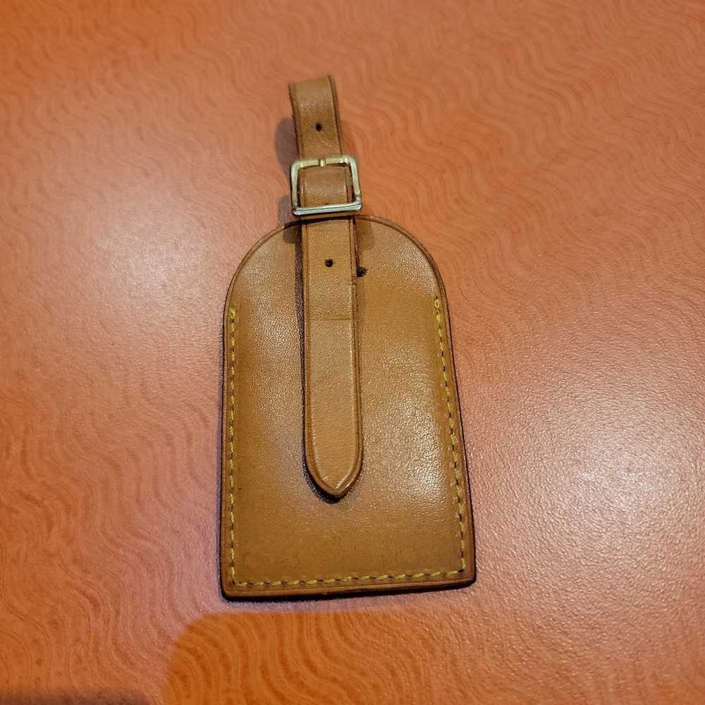 Authentic Louis Vuitton luggage tag - image 2