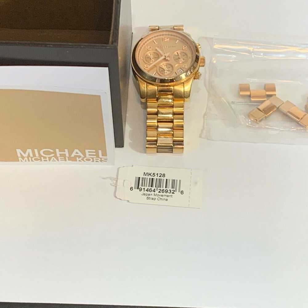 Michael Kors MK-5128 Chronograph Stainless Steel … - image 12