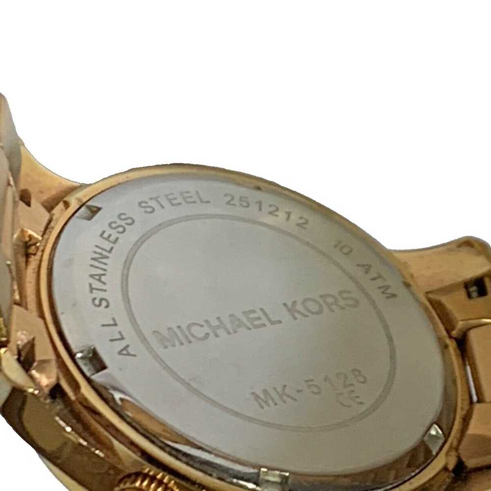 Michael Kors MK-5128 Chronograph Stainless Steel … - image 3