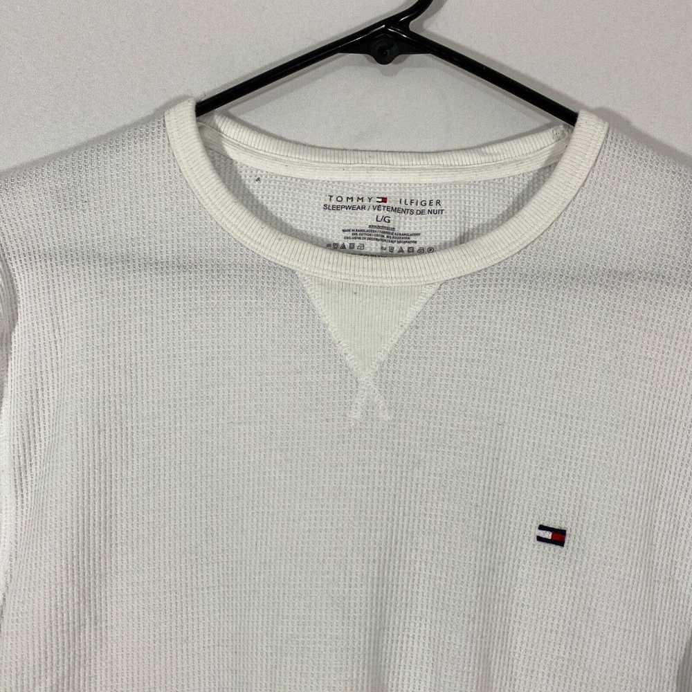 Tommy Hilfiger Tommy Hilfiger Mens White Round Ne… - image 3