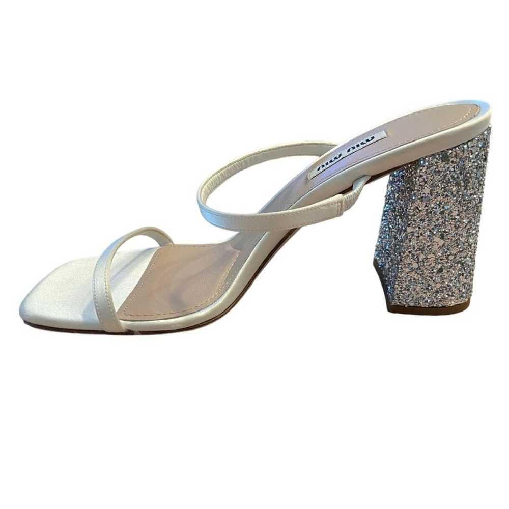 Miu Miu Leather sandal - image 8