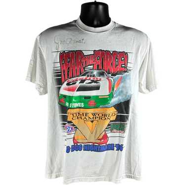 Jerzees Vintage NHRA John Force Racing Tee 90s