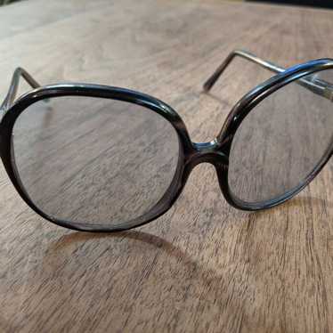 Vintage Oversized Tortoise Sunglasses - image 1