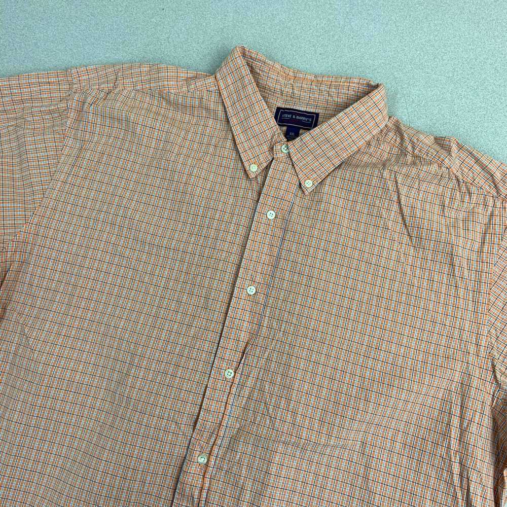 Vintage Steve & Barrys Button Up Shirt Mens XXL O… - image 2