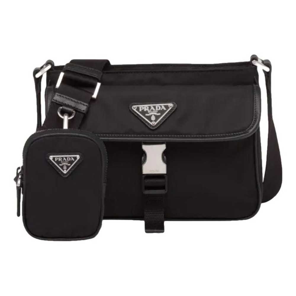 Prada Re-Nylon leather travel bag - image 1