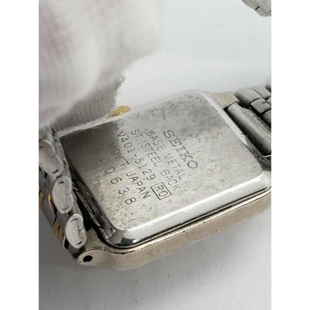 Vintage Seiko Women's Watch v401-5129 - image 5