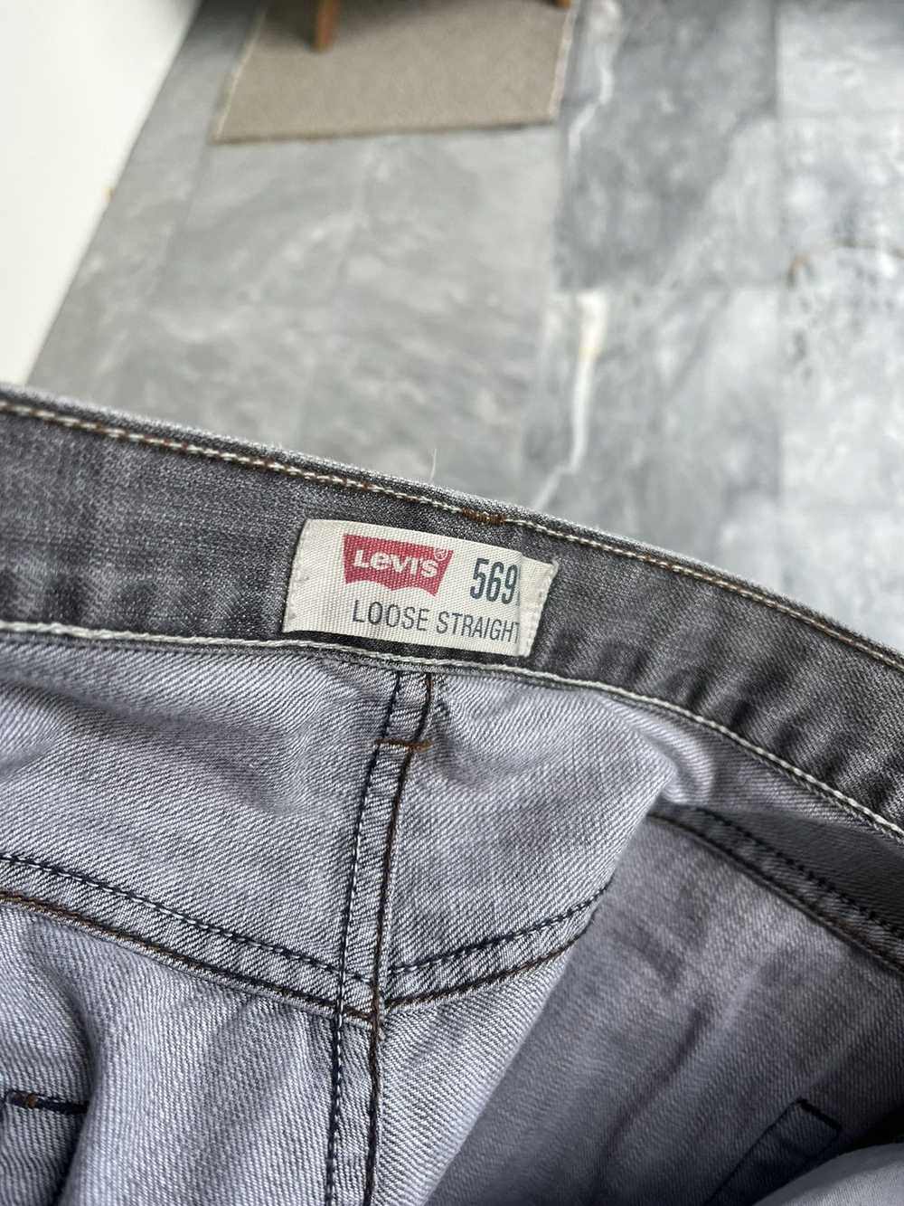 Levi's × Vintage Vintage Levis 569 Faded Black Je… - image 5