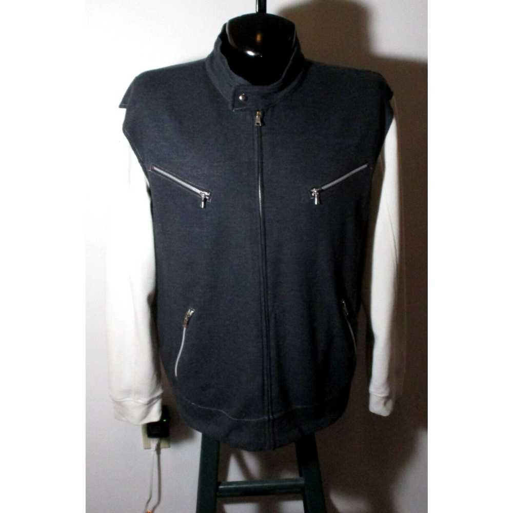 Vintage Men's INTERNATIONAL CONCEPTS Black Faux F… - image 2