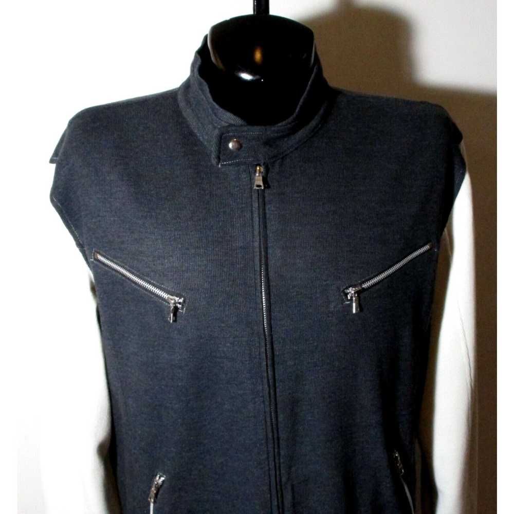 Vintage Men's INTERNATIONAL CONCEPTS Black Faux F… - image 3