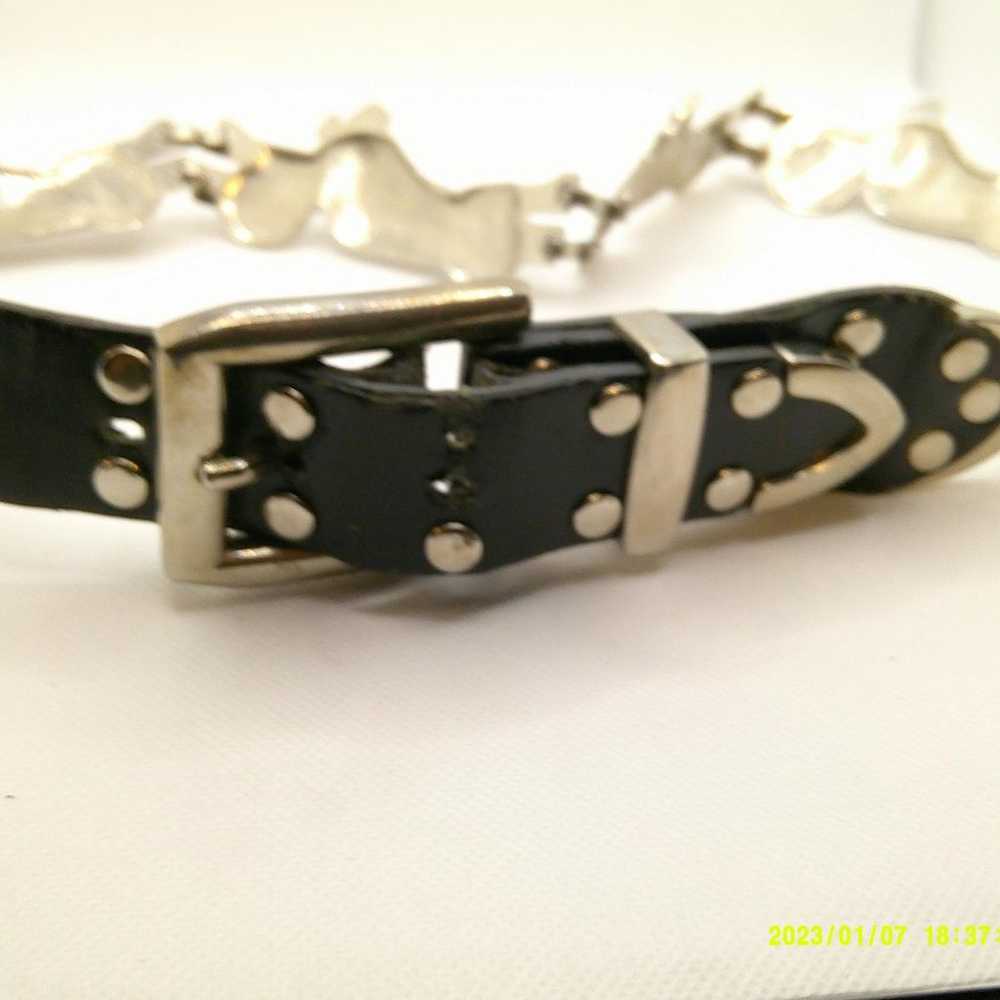 Harley Davidson Chrome metal motorcycle link belt… - image 2