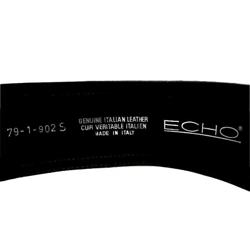 Echo Calf Hair Cheetah Print Wide Belt - image 6