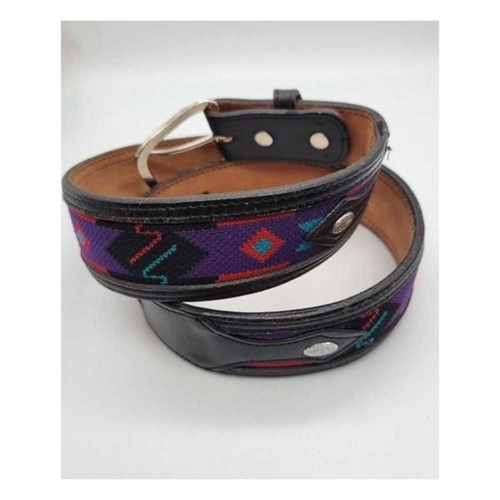 Vintage 1990's Circle Y Western Belt - image 4