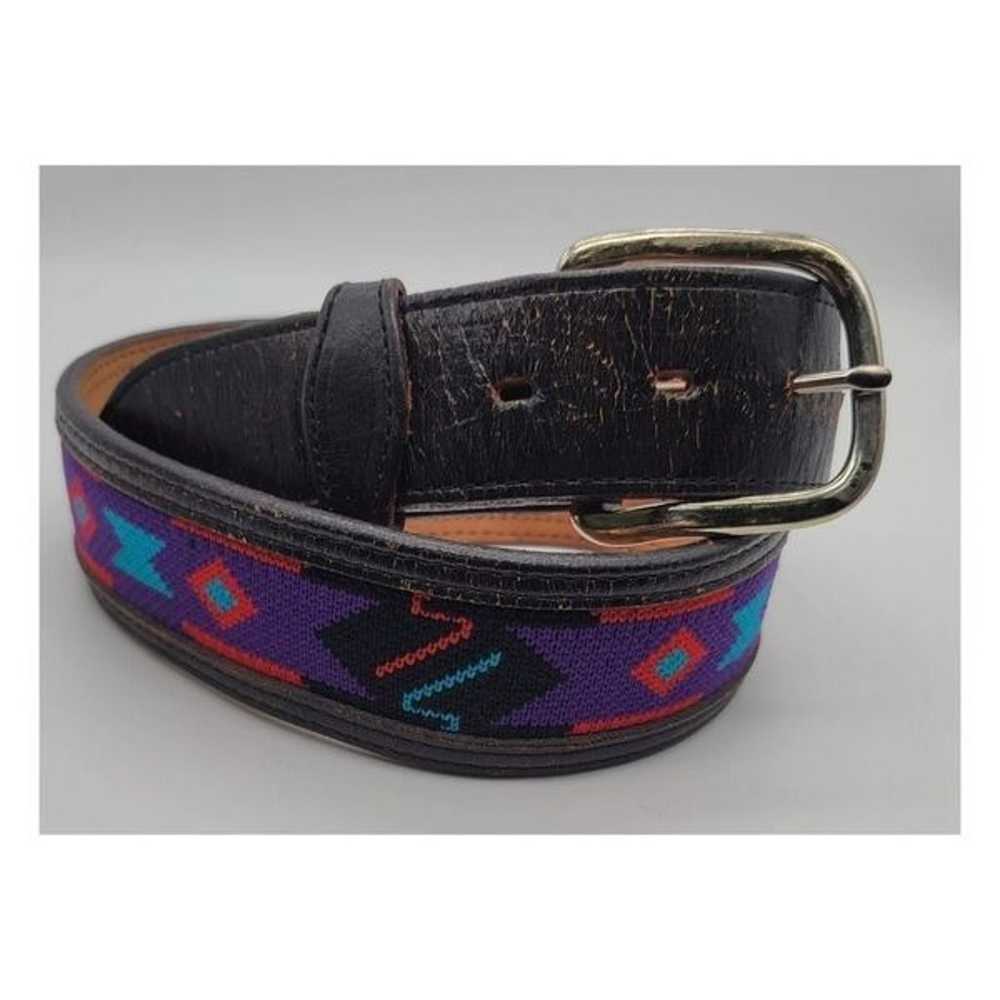 Vintage 1990's Circle Y Western Belt - image 5