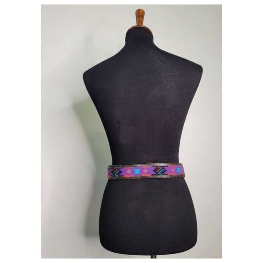 Vintage 1990's Circle Y Western Belt - image 6