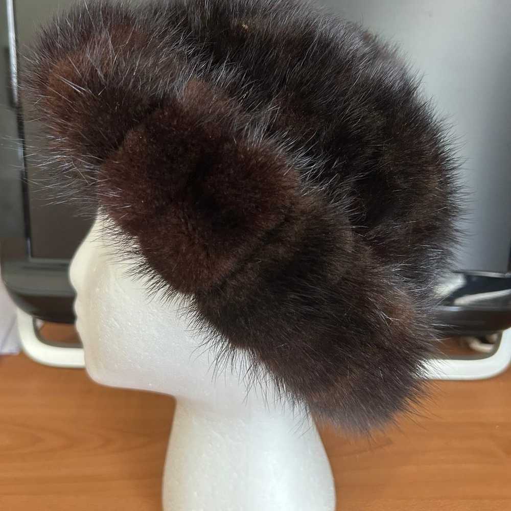 Vintage Fur hat Betmar new york paris - image 1