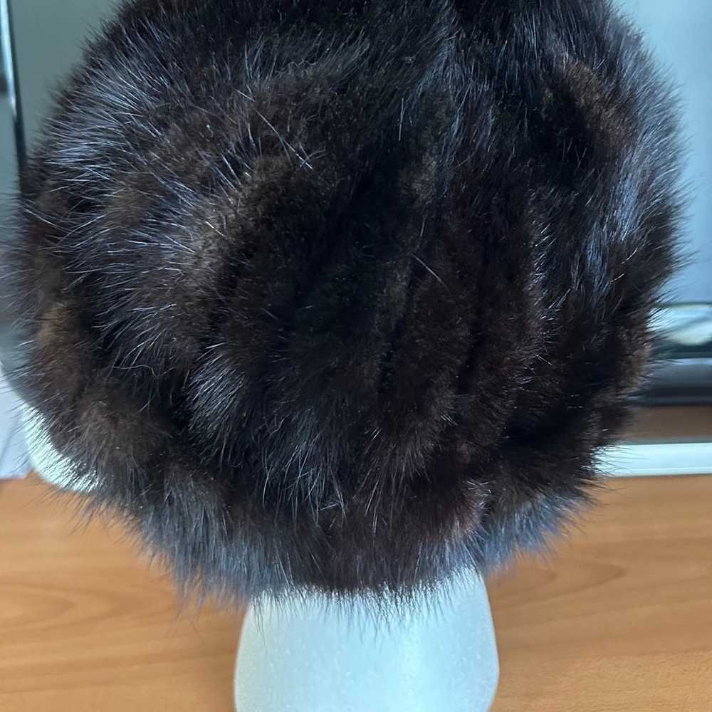 Vintage Fur hat Betmar new york paris - image 3