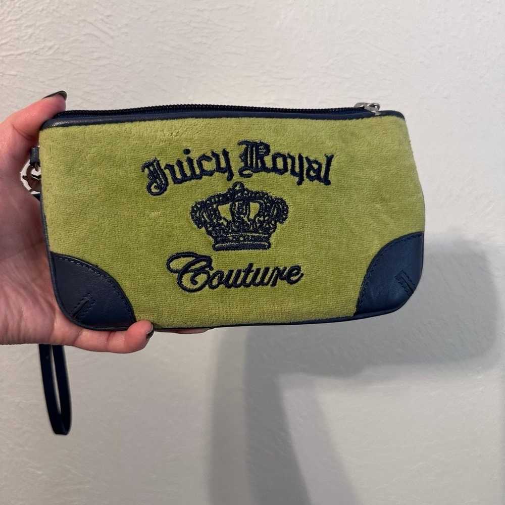 Vintage Juicy Couture velour wristlet - image 1