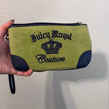 Vintage Juicy Couture velour wristlet - image 1