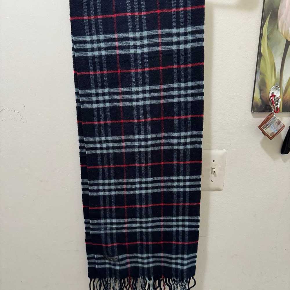 Burberry Vintage Scarf 100% lambswool - image 1