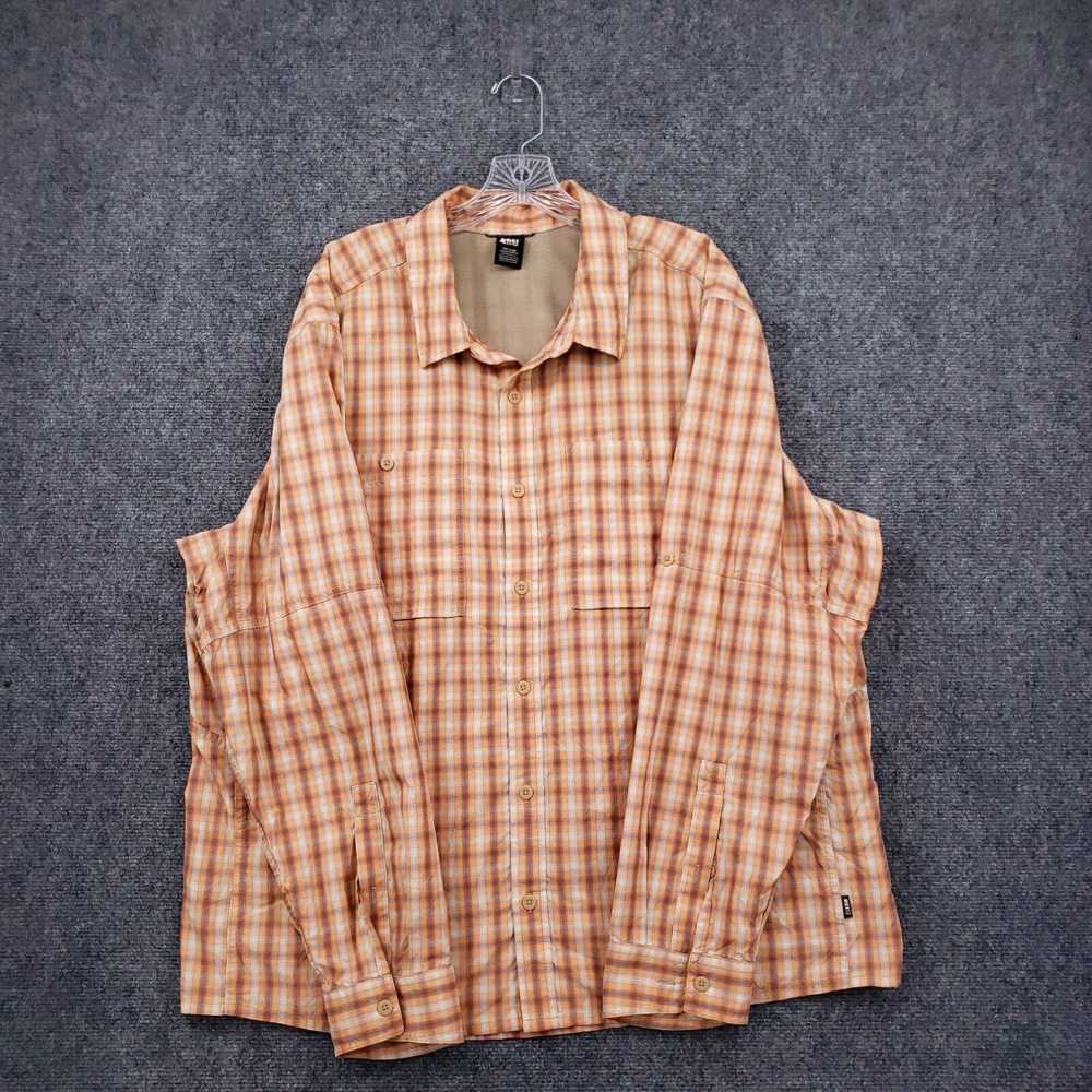 Vintage REI Co Op Button Up Shirt Mens 2XL XXL Or… - image 1