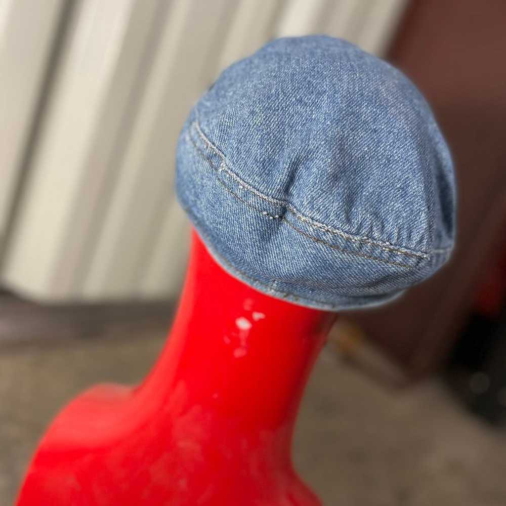 Harley davidson biker blues denim hat - image 5