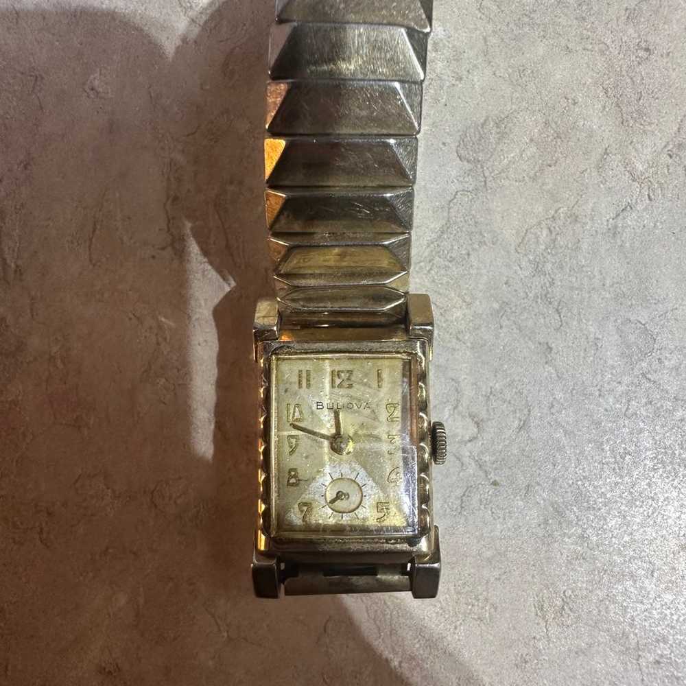 Bulova Hand Wind Mechanic Watch L2 Gold filled 10… - image 3