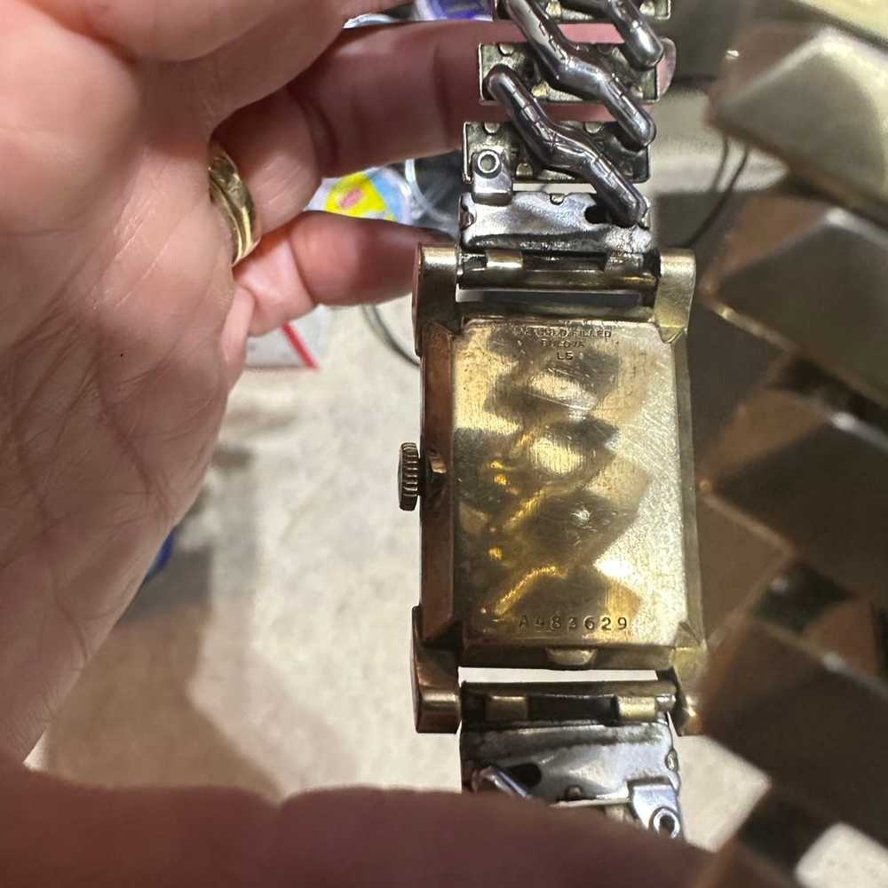 Bulova Hand Wind Mechanic Watch L2 Gold filled 10… - image 6