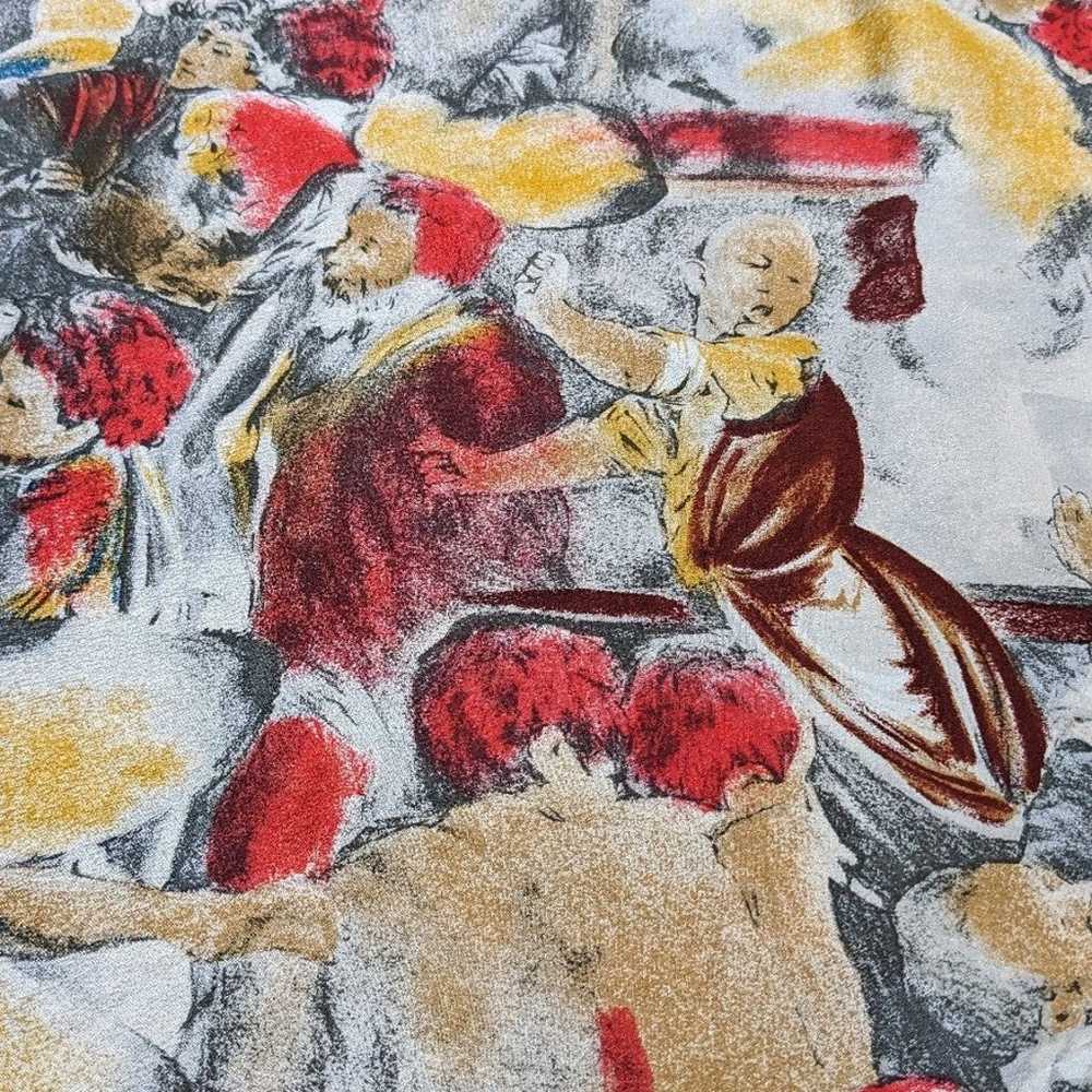 Vintage Albert Nipon Silk Scarf - image 5