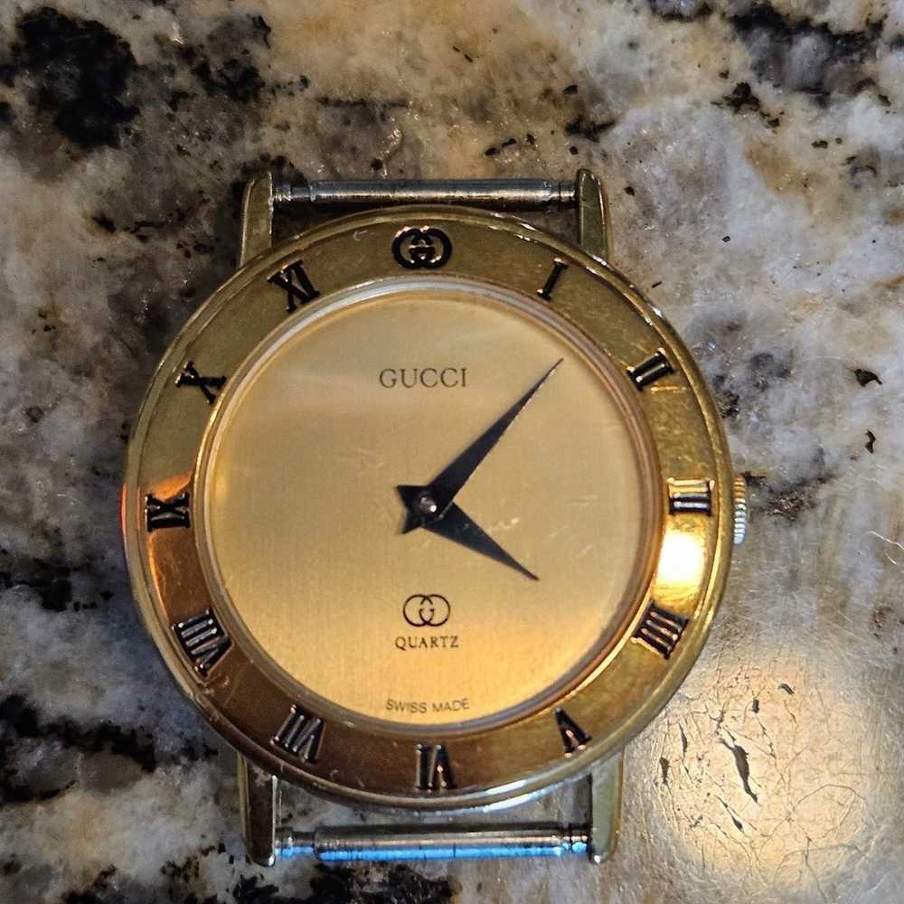 Vintage Gucci Women’s Watch Missing Watch Band Wo… - image 1