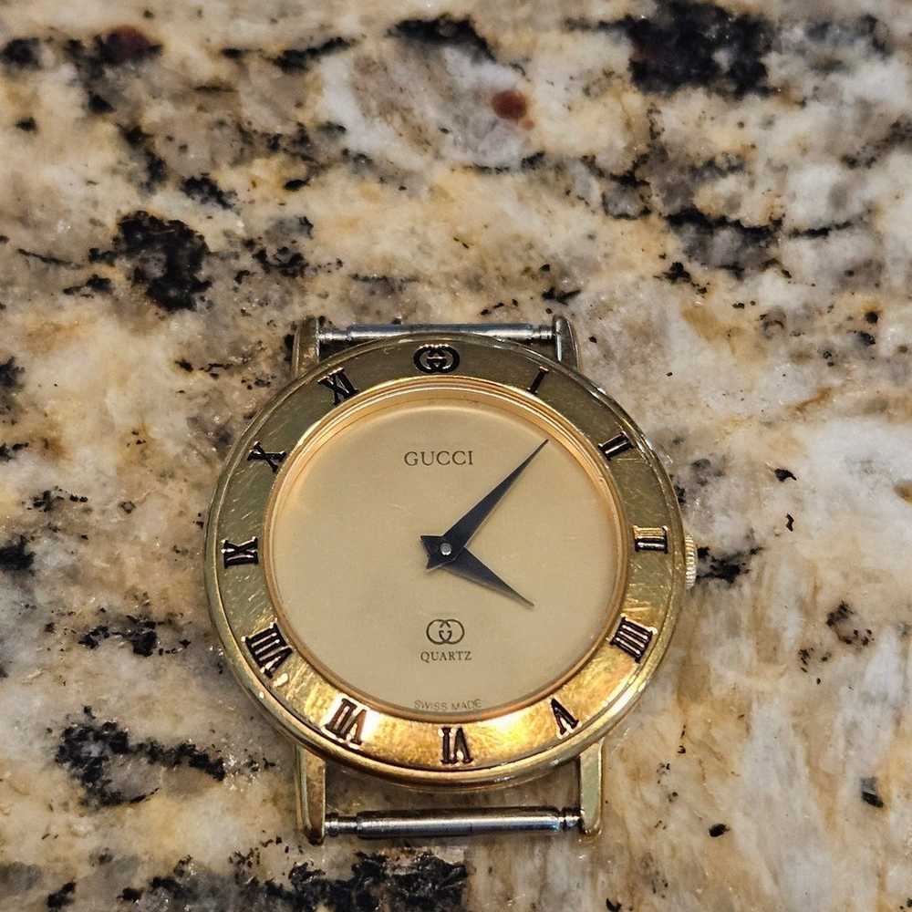 Vintage Gucci Women’s Watch Missing Watch Band Wo… - image 3