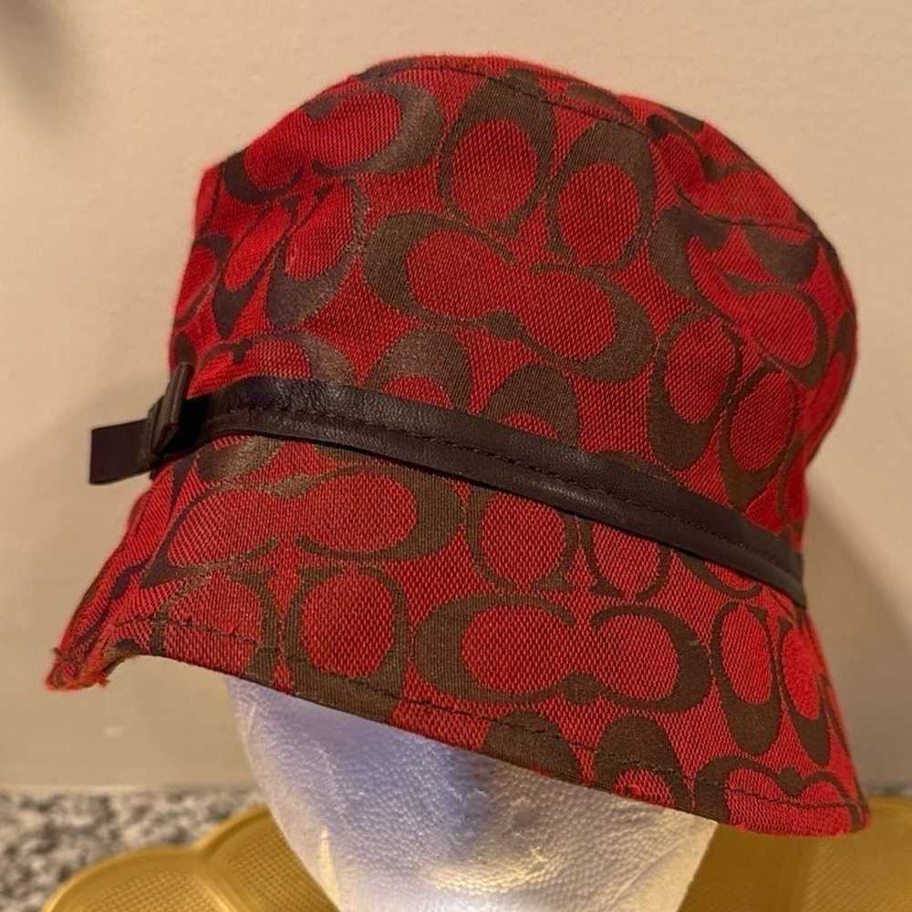 Pre-Loved COACH Signature Vintage Bucket Hat - image 2