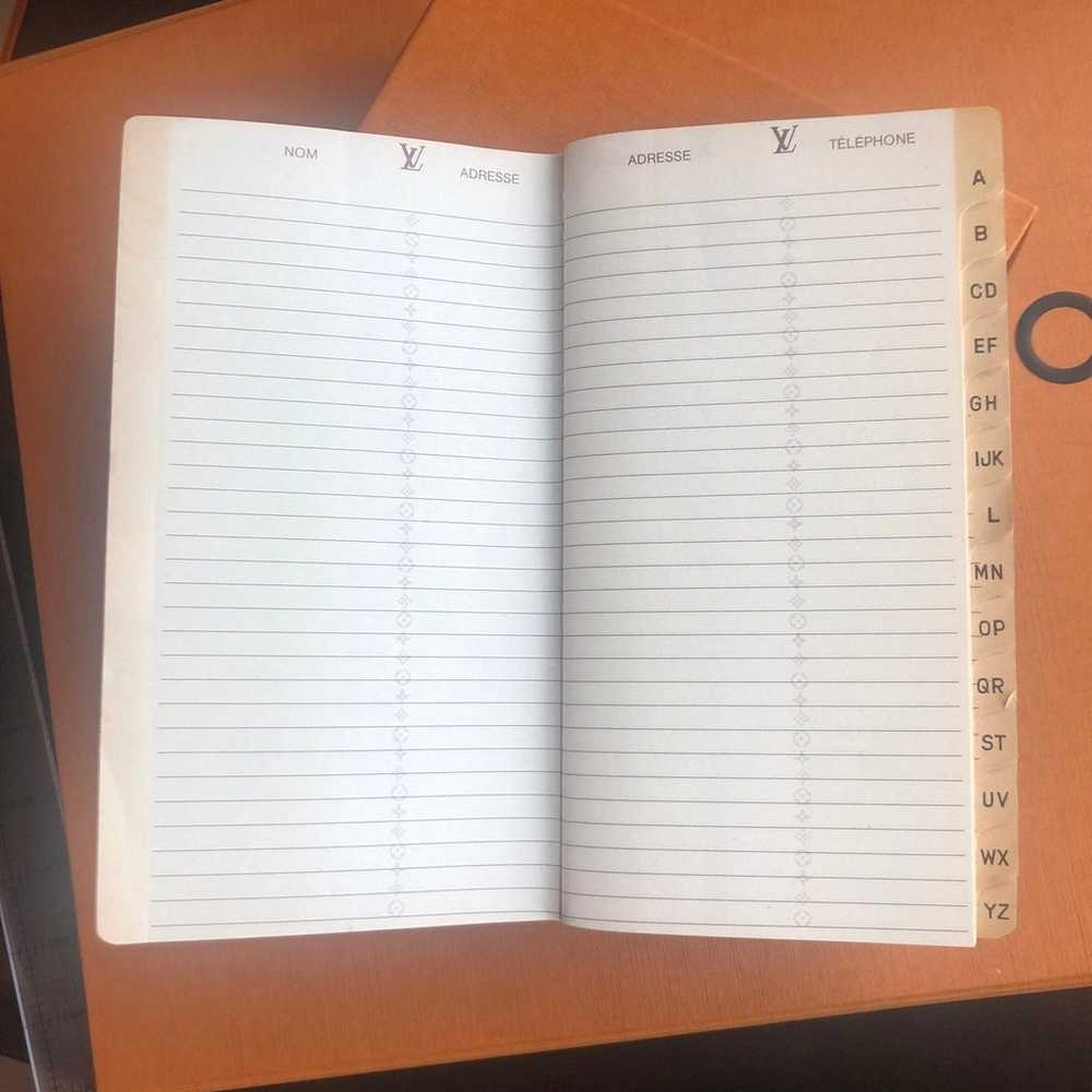 authentic Louis Vuitton address book refill - image 2