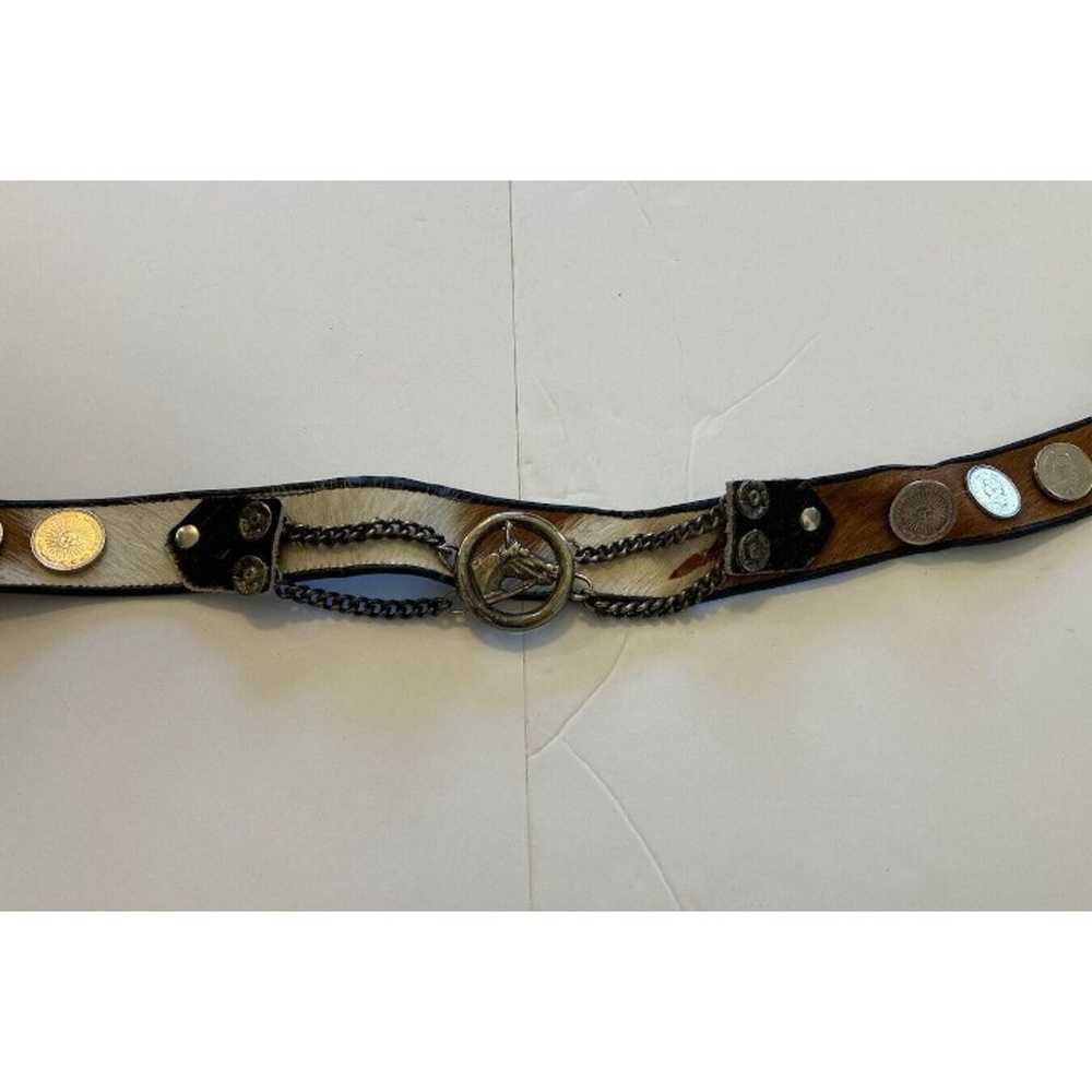 Vintage Women's Belt- Republica Argentina-Horse H… - image 1