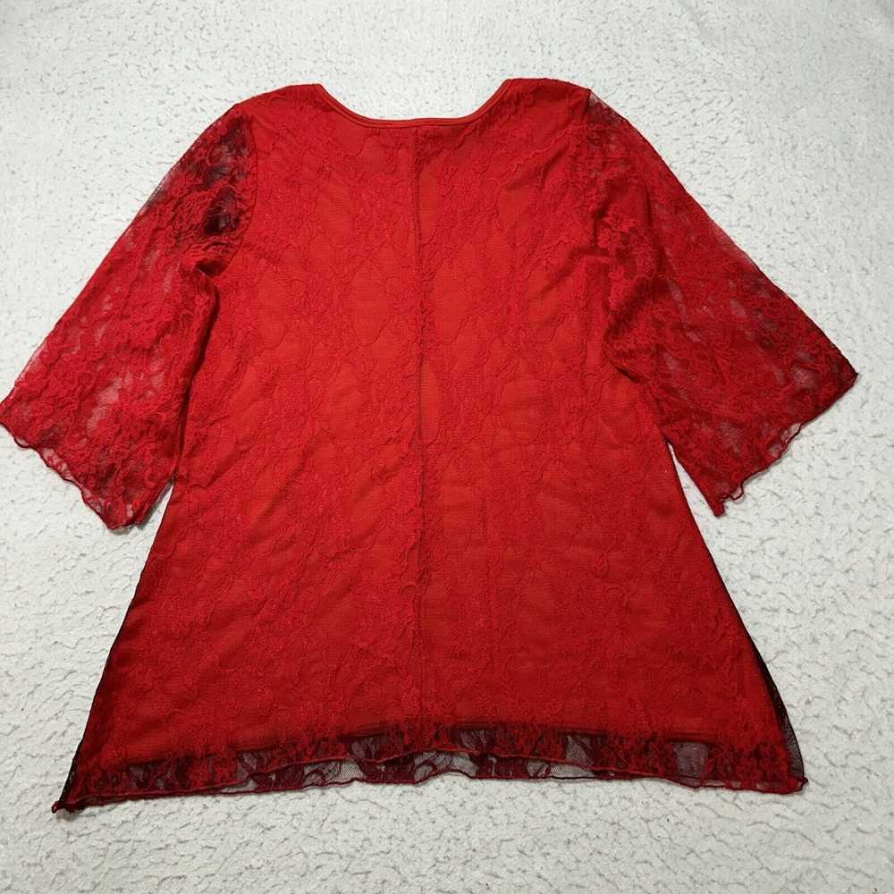 Vintage Vintage Brittany Black Small Red Black Em… - image 10