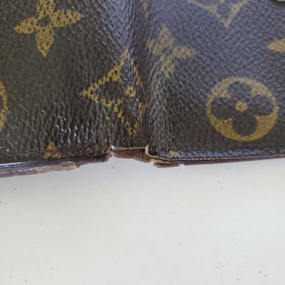 LOUIS VUITTON LV Vintage 1997 Monogram Leather Wa… - image 7