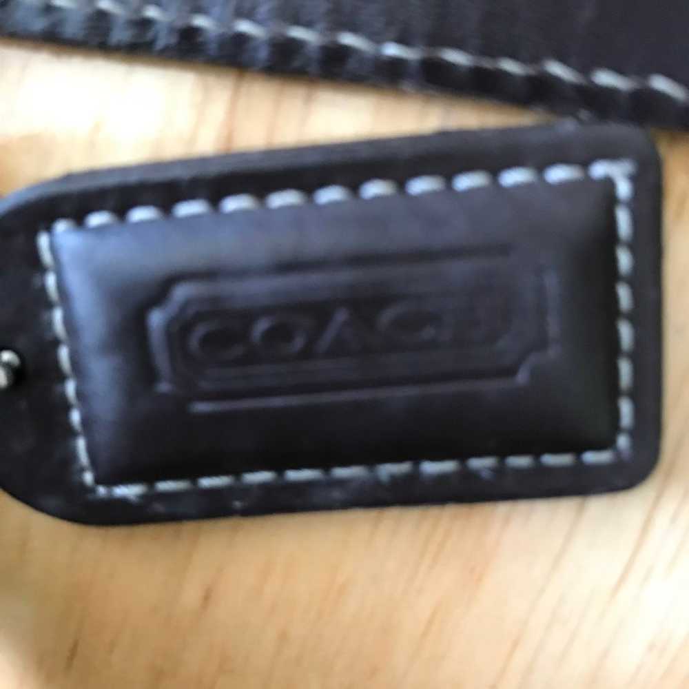 Coach Accordion Zip In Colorblock Signat - image 2