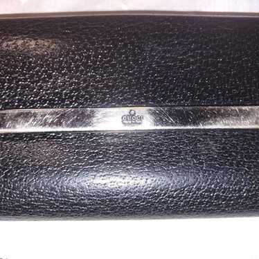 Vintage Black Gucci Wallet Made In Italy - image 1