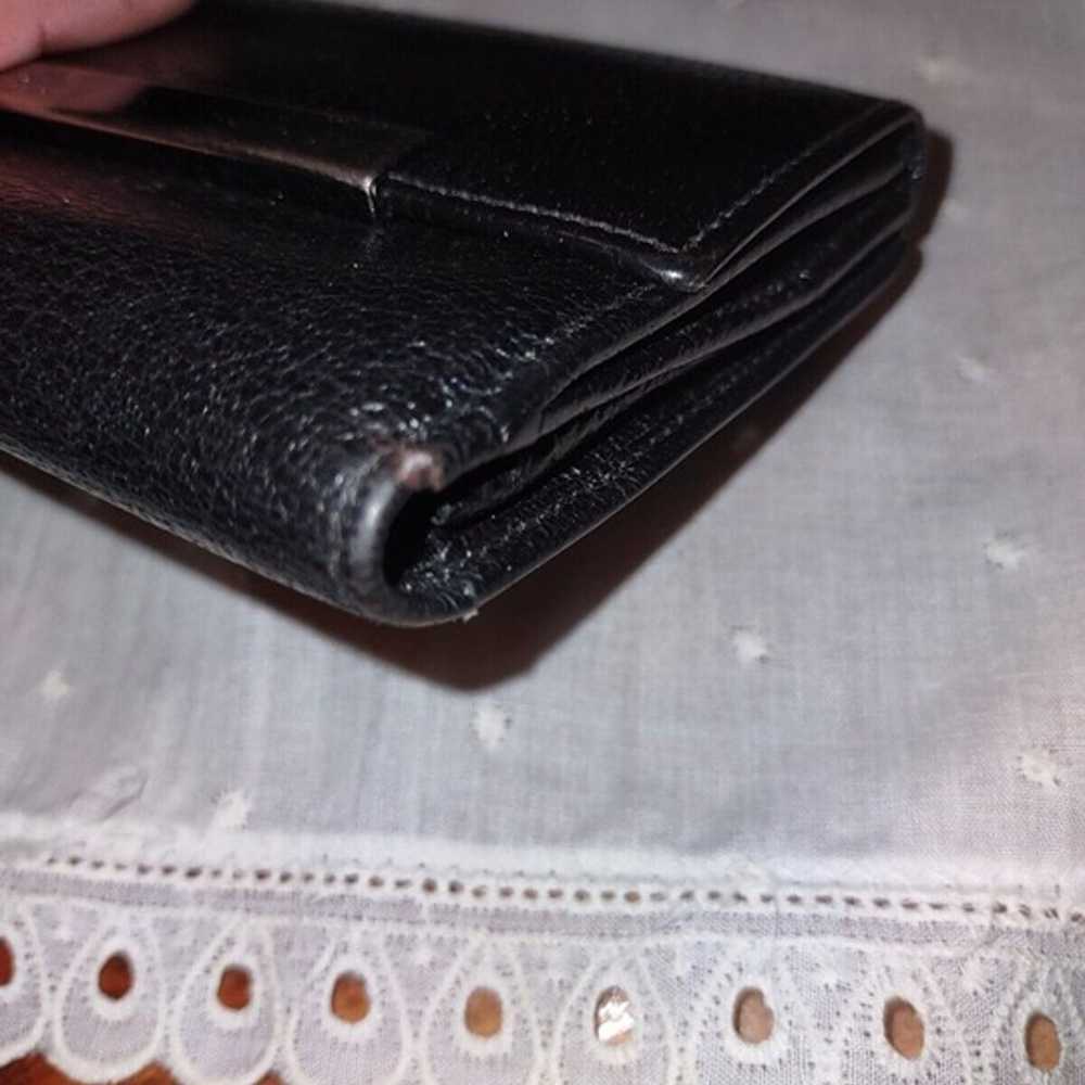 Vintage Black Gucci Wallet Made In Italy - image 2