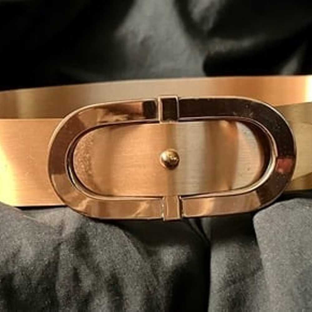 womens belt Renoir Copper VTG XHTF EUC - image 2