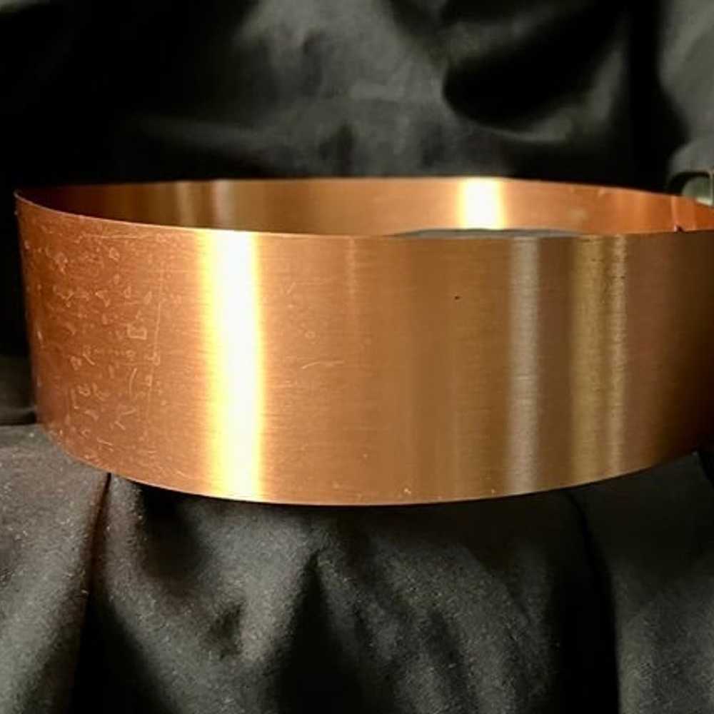 womens belt Renoir Copper VTG XHTF EUC - image 4