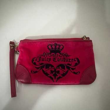 Vintage Hot pink juicy couture wristlet